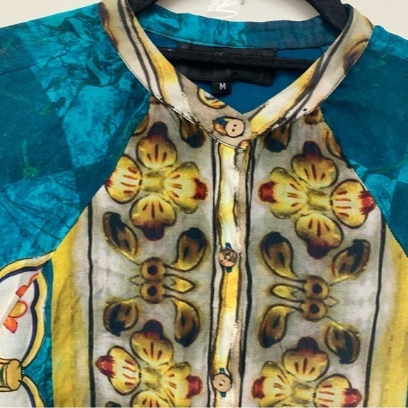 Hemant & Nandita 100% Silk Tunic - Picture 4 of 15